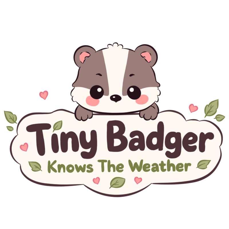 Tiny Badger Knows The Weather